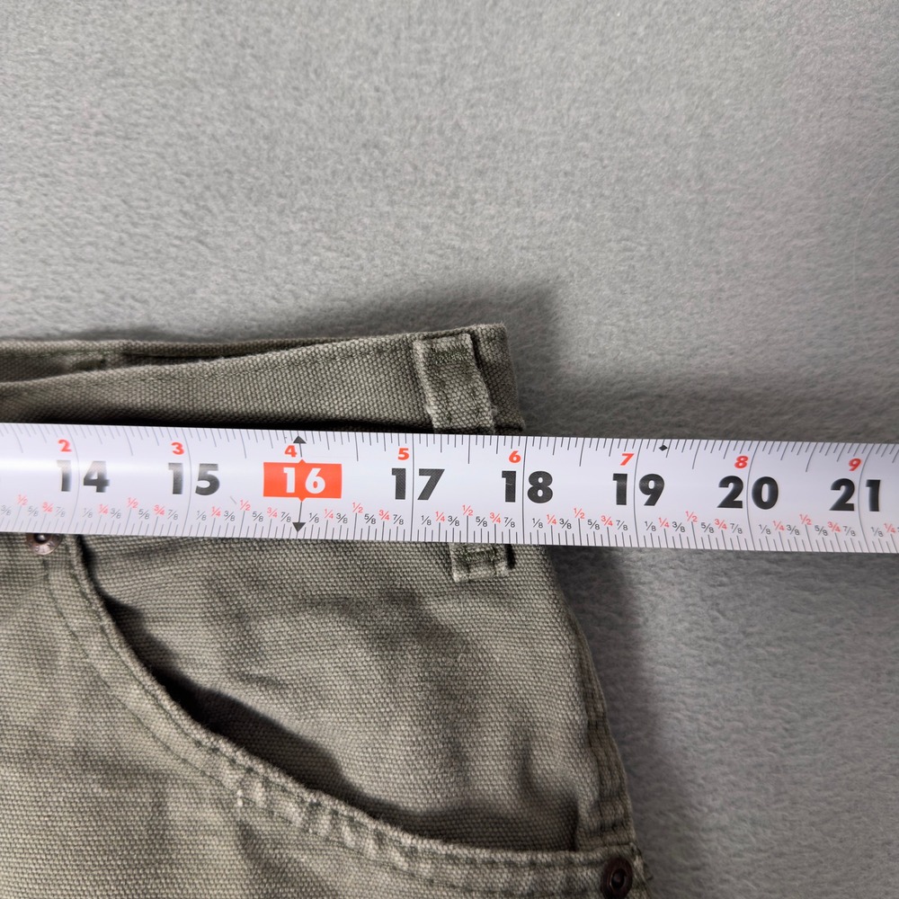 Dickies‎ 1939RMS Relaxed Fit Carpenter Pants Olive Green Gray Duck Canvas 36x32 - Picture 5 of 9